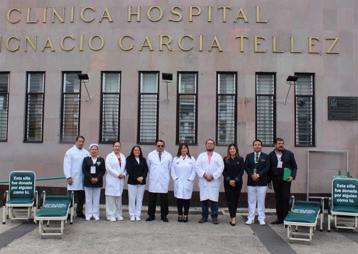 IMSS Veracruz Norte entrega sillas-cama a Hospitales Generales de Zona