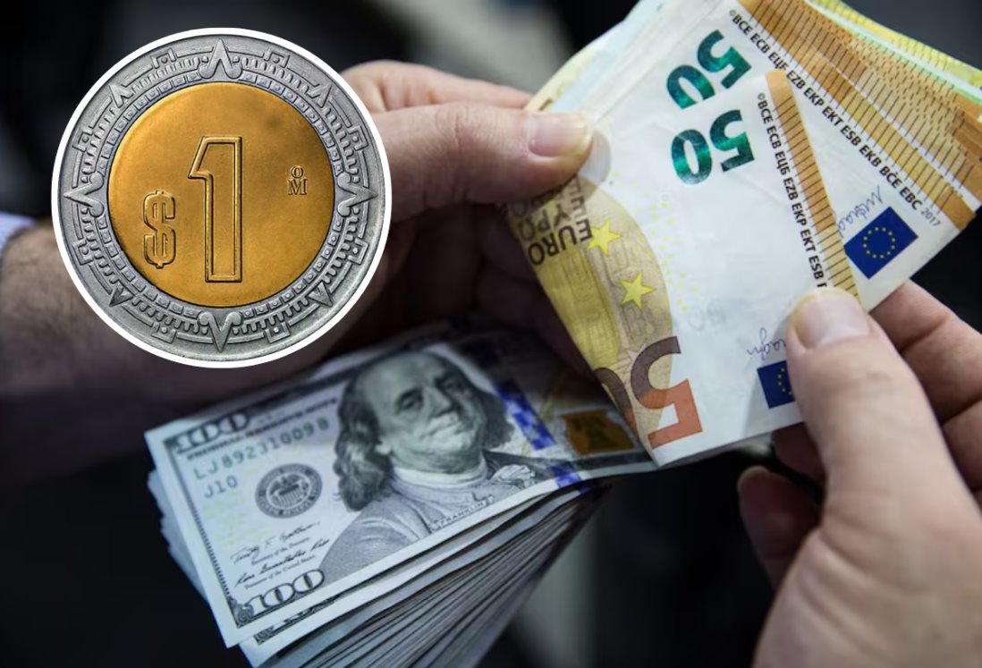 Precio del euro frente al peso mexicano en los mercados este viernes 20 de diciembre