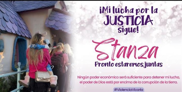 Colocan lonas en Minatitlán; denuncian injusticia en juzgado por caso de custodia de una menor