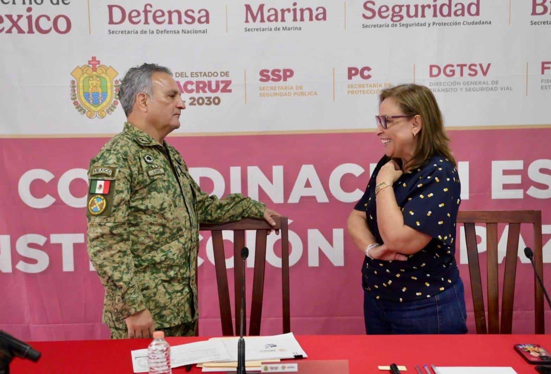 Rocío Nahle preside la Mesa de Seguridad en Minatitlán