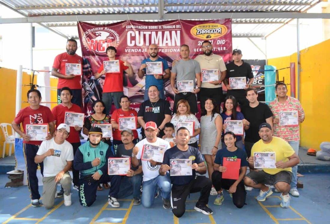 Realizan capacitación de cutman en Veracruz