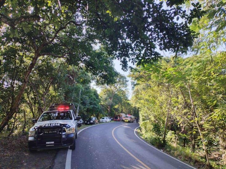 Accidente en la carretera estatal Misantla-Martínez de la Torre