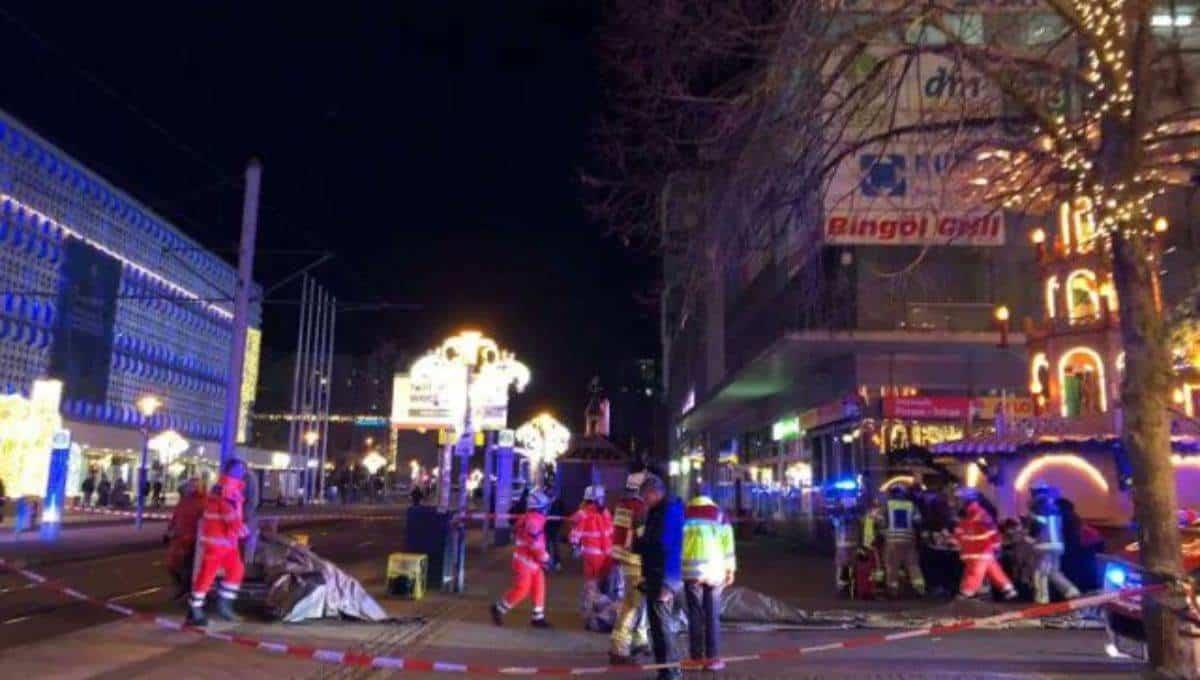 Alemania: Al menos cinco muertos y más de 200 heridos tras atropellamiento en bazar navideño