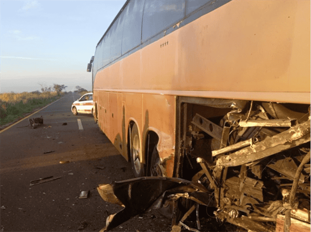 Se registra fatal accidente en la carretera Coatzacoalcos-Minatitlán; hay un fallecido