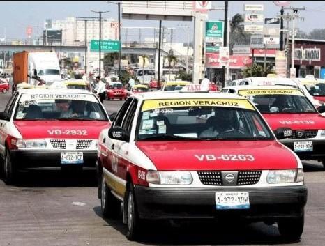 Taxistas de Veracruz esperan incremento de ingresos por temporada navideña