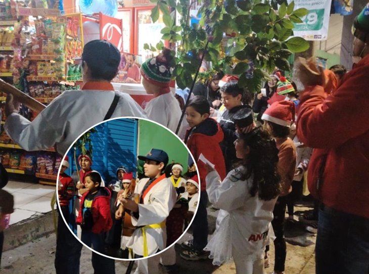 ¿Ya saliste a la rama?; escuelas en Xalapa se unen a la tradición