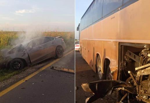 Fatal accidente en la carretera Coatzacoalcos-Minatitlán; fallece elemento de Guardia Nacional