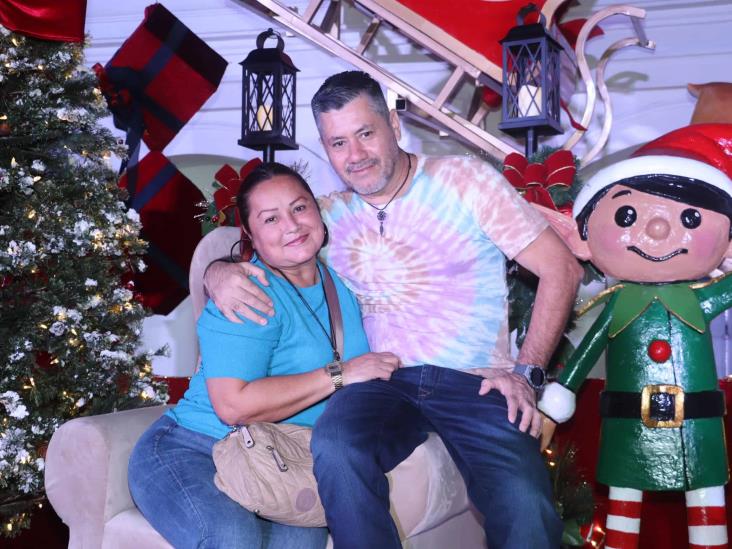 Encienden el árbol de Navidad en el "corazón" de Boca del Río