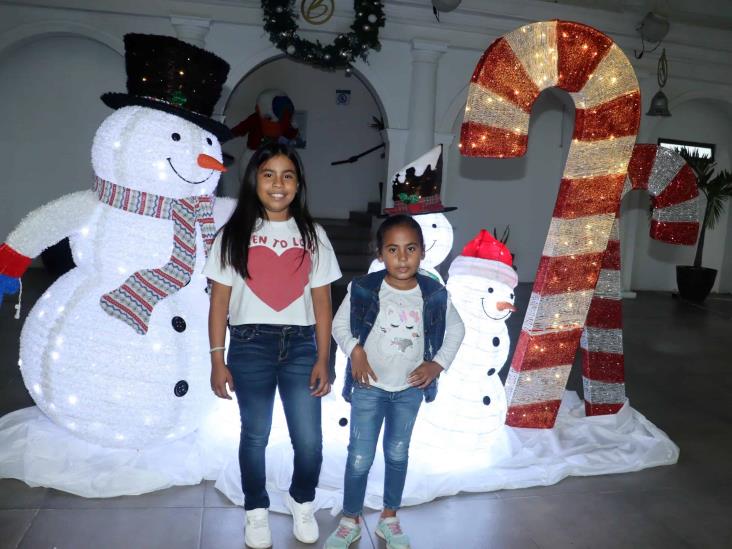 Encienden el árbol de Navidad en el "corazón" de Boca del Río