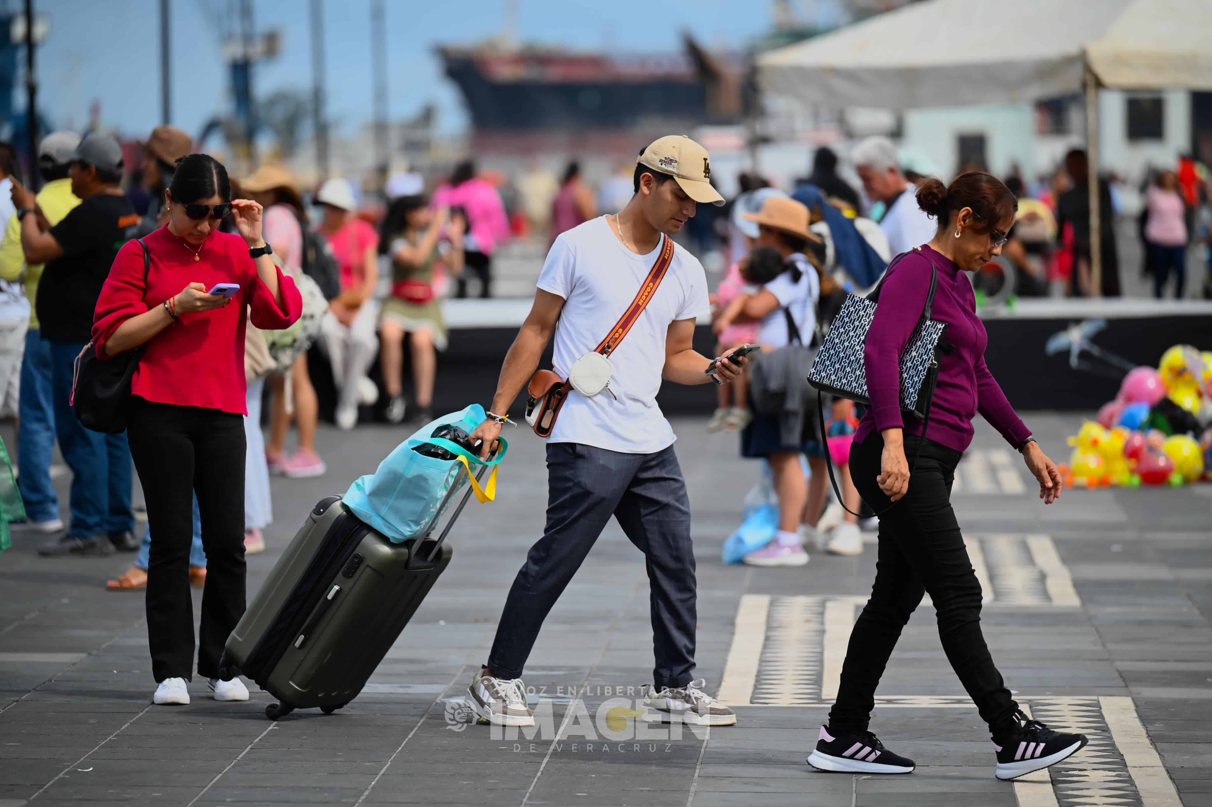 Hoteles están llenos tras importante arribo de turistas a Veracruz y Boca del Río