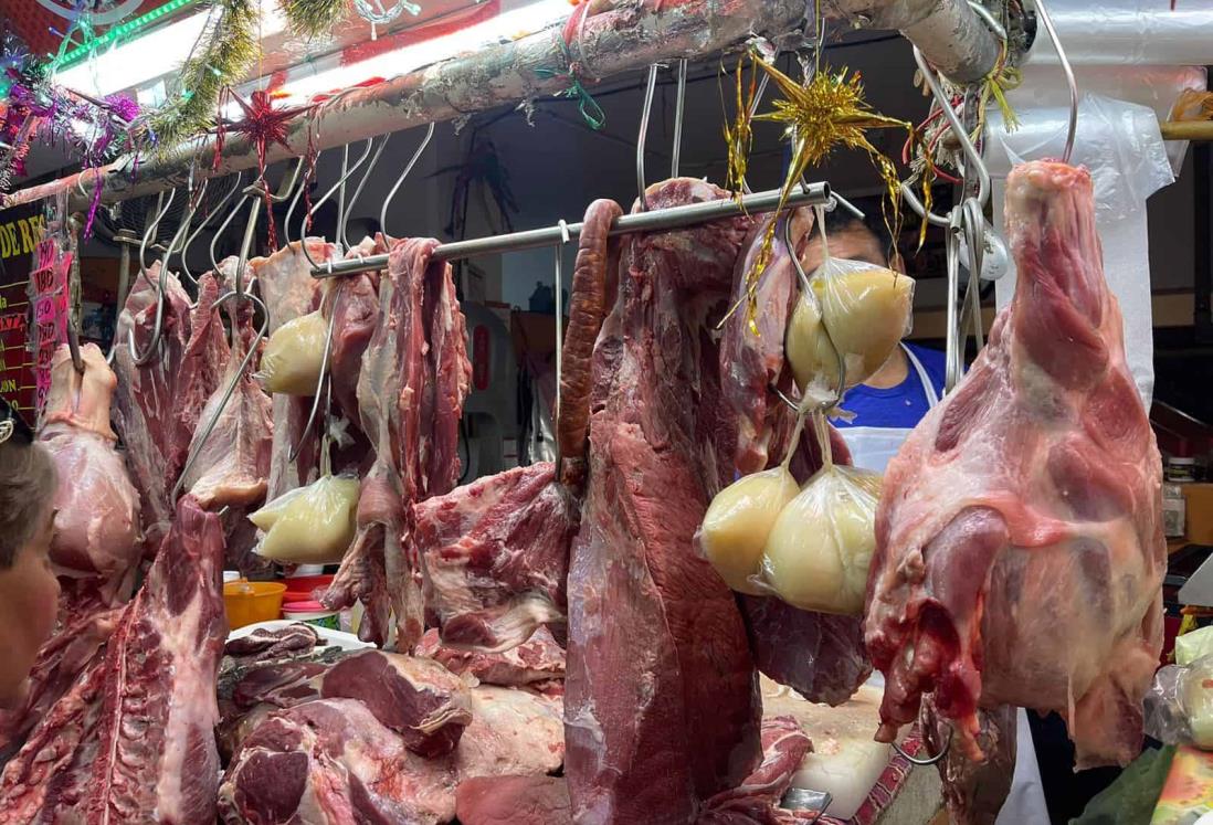 Así se encuentran los precios de la carne de res y cerdo en mercados de Veracruz