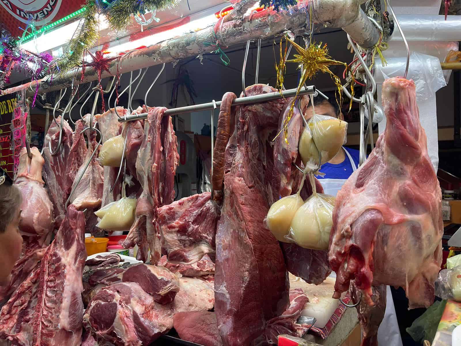 Así se encuentran los precios de la carne de res y cerdo en mercados de Veracruz