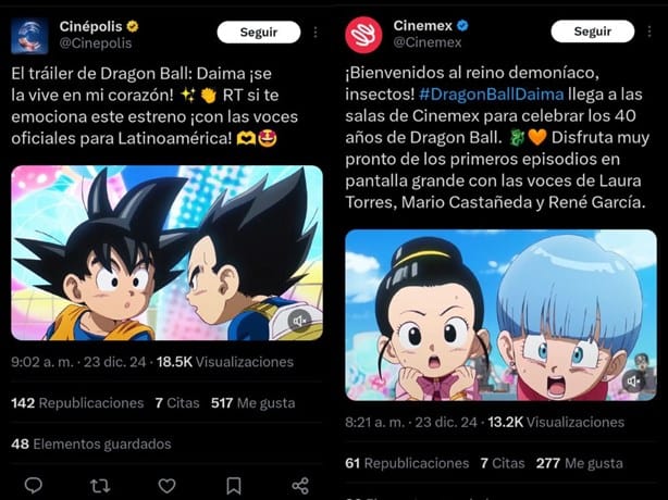 Dragon Ball Daima llegará a los cines de México con doblaje latino; ¿En qué fecha?