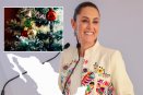 Claudia Sheinbaum manda mensaje a los mexicanos por Navidad y Año Nuevo