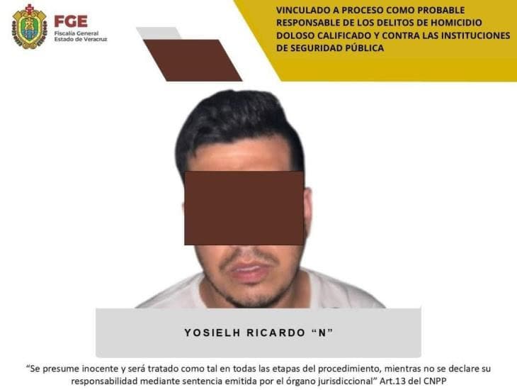 Vinculan a proceso a uno de los presuntos homicidas de dos policías en San Juan Evangelista