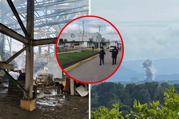 Se registra fuerte explosión en la planta Citrofrut en San Rafael; hay dos lesionados (+Video)
