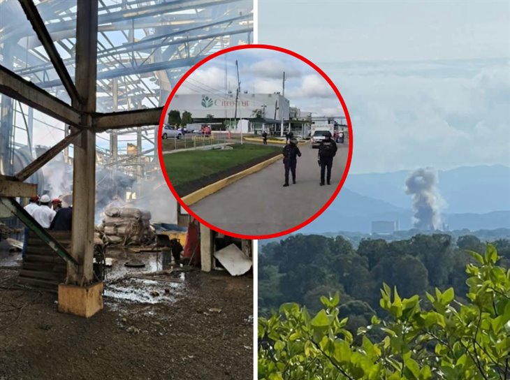 Se registra fuerte explosión en la planta Citrofrut en San Rafael; hay dos lesionados (+Video)