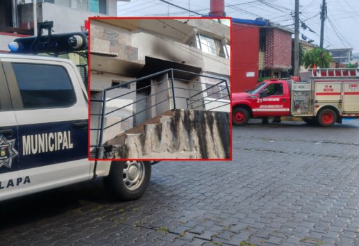 Tras incendio, hombre fallece en su vivienda en Xalapa; habría sido provocado en discusión de expareja