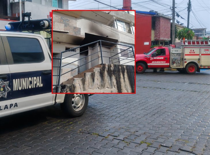 Tras incendio, hombre fallece en su vivienda en Xalapa; habría sido provocado en discusión de expareja