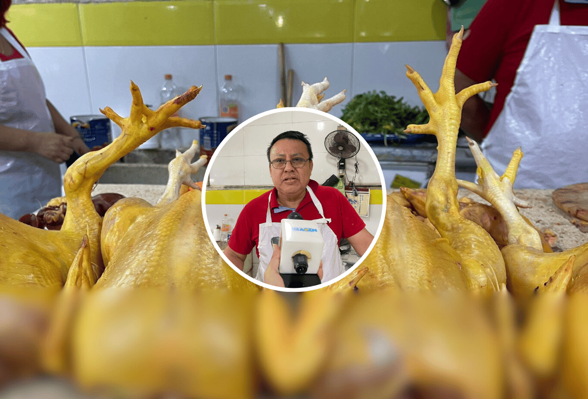 Incrementa el precio del pollo en mercados de Veracruz previo a la cena de Nochebuena