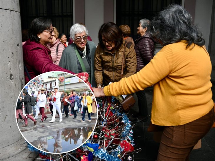 Jubilados se manifiestan en Xalapa; recuerdan violento desalojo ocurrido hace 9 años (+Video)