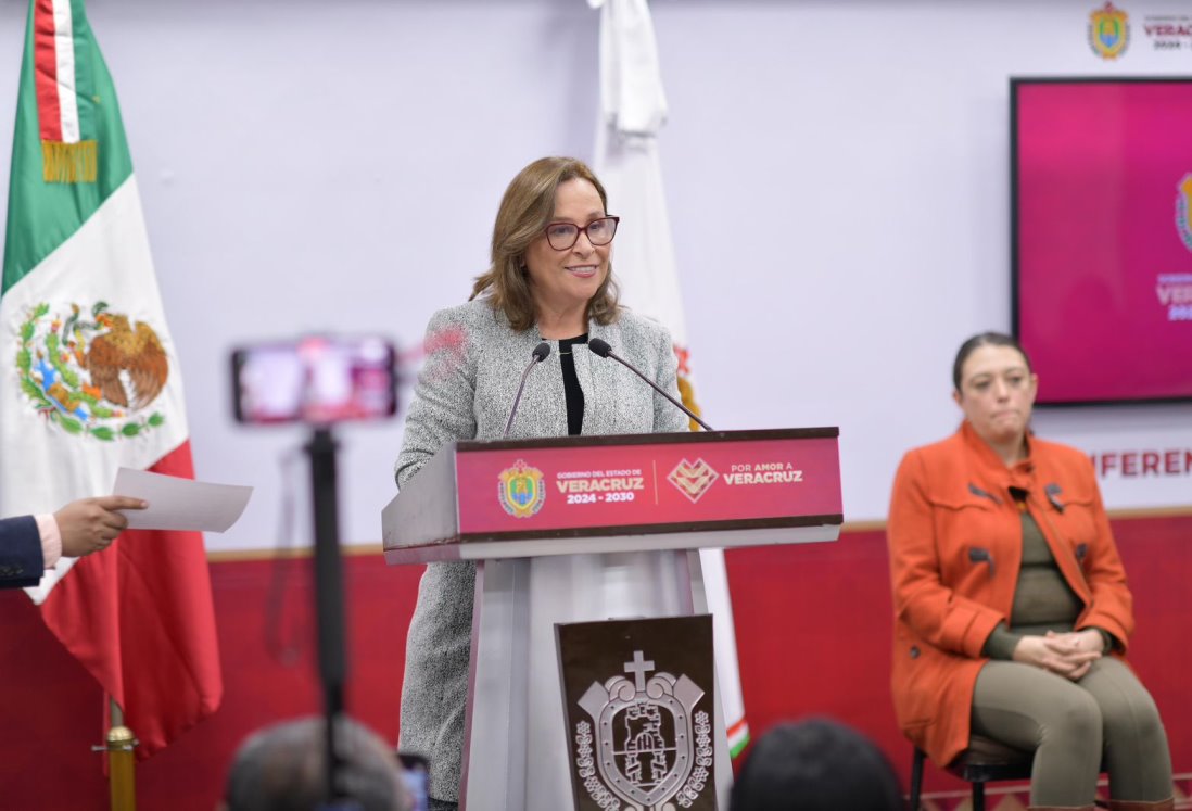 Rocío Nahle anuncia convocatoria para nombrar titular del Instituto Veracruzano de las Mujeres