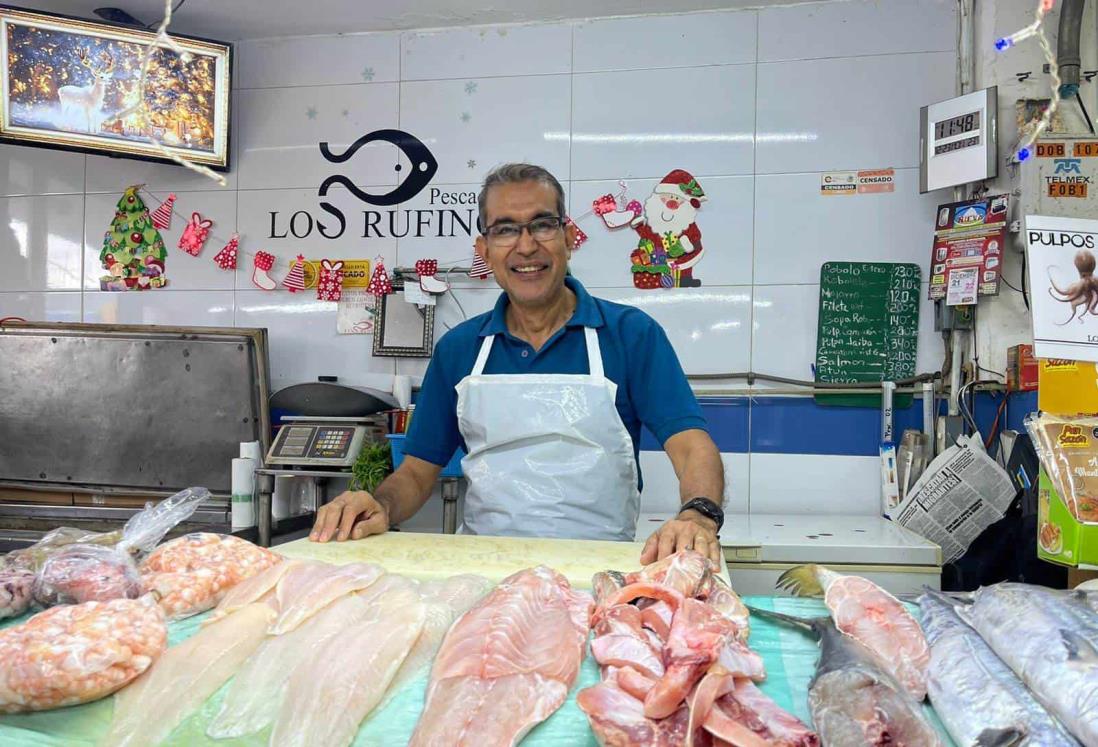 Precio de pescados y mariscos se han mantenido estables en mercados de Veracruz