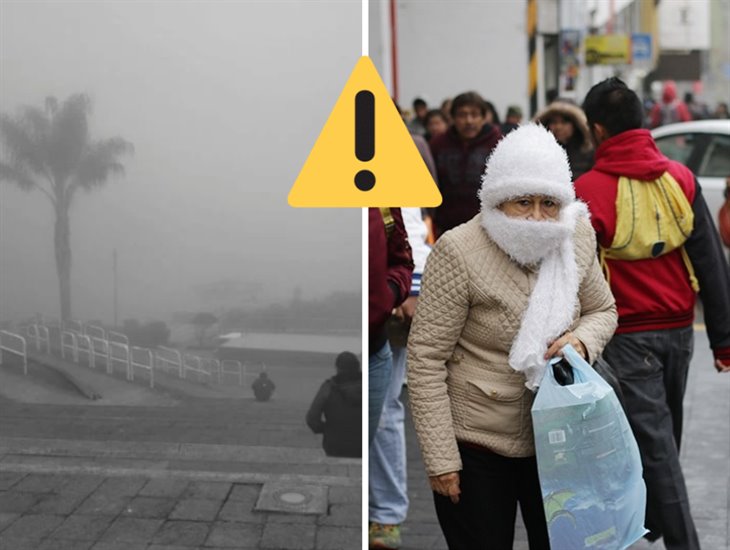 ¡Toma precauciones! estas son las temperaturas más bajas en Veracruz 