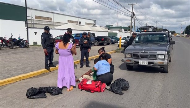 Atropellan a un pepenador en el libramiento de Martínez, y resulta herido