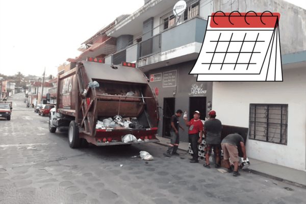 Anuncian ajustes en el servicio de recolección de basura en Misantla, por fiestas decembrinas