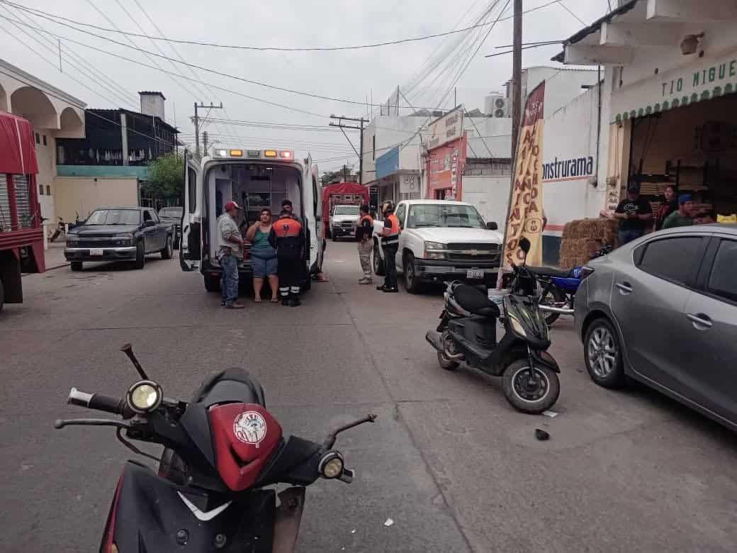 Carambola de vehículos en Tierra Blanca deja una mujer lesionada