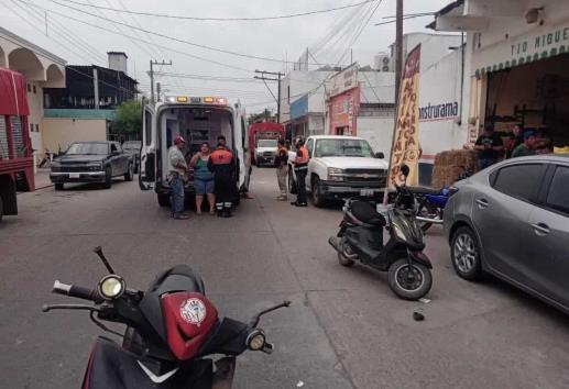 Carambola de vehículos en Tierra Blanca deja una mujer lesionada