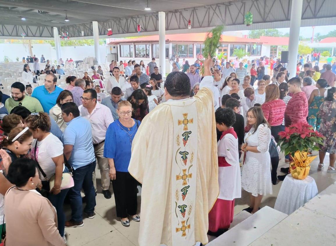 Así fue la Misa de Acción de Gracias en Nanchital