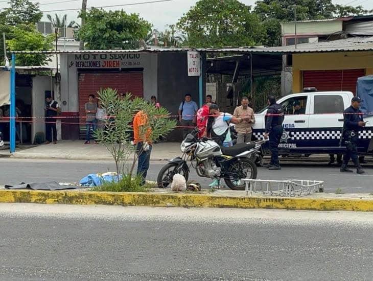 Navidad de luto en Las Choapas: menor de 14 años atropella y mata a abuelito