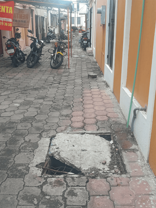 Denuncian registros inseguros en el Callejón Holtzinger de Veracruz