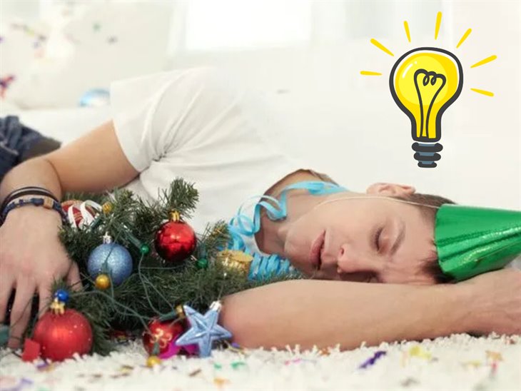 ¿Cuáles son las 3 mejores formas de aliviar la resaca durante las fiestas navideñas?