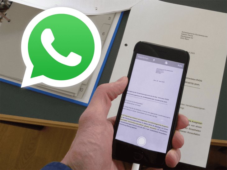 Nueva función de WhatsApp: así puedes escanear documentos