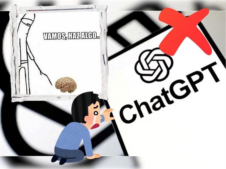 Las redes se llenan de MEMES por la caída mundial de ChatGPT