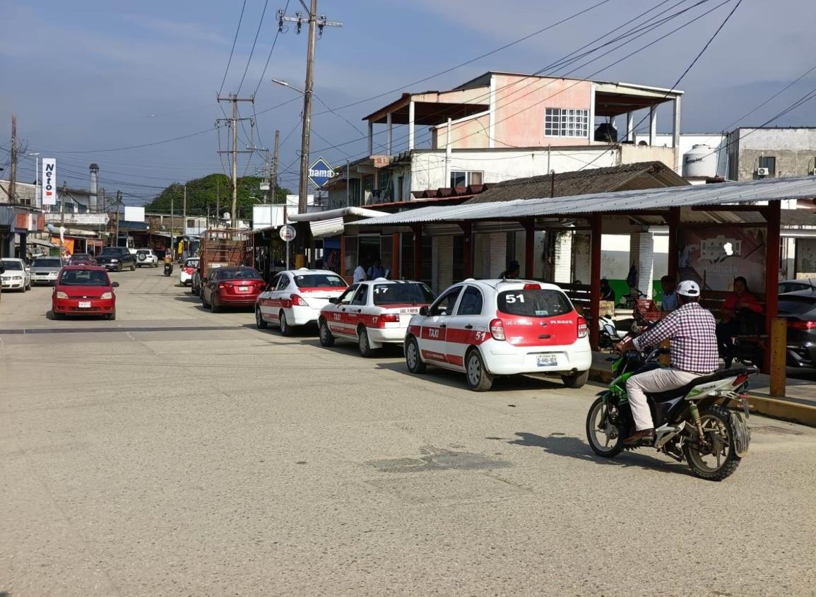 ¡Que siempre no! taxistas de Moloacán aplazan aumento de tarifa