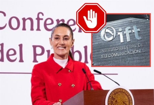 Presidenta frena 2 mil licitaciones del IFT del espectro radioeléctrico: Se usarán todos los recursos legales