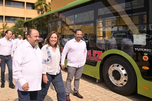 En  Veracruz, modernización del transporte público; transición gradual de unidades