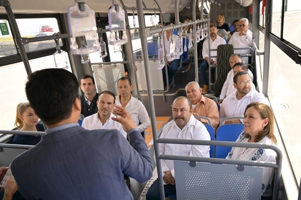 En  Veracruz, modernización del transporte público; transición gradual de unidades