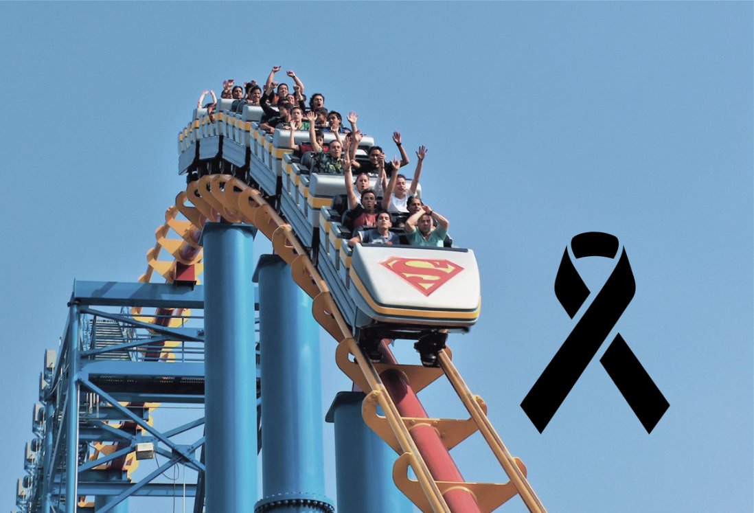 Tragedia en Six Flags México: Joven fallece tras bajar de una montaña rusa | VIDEO