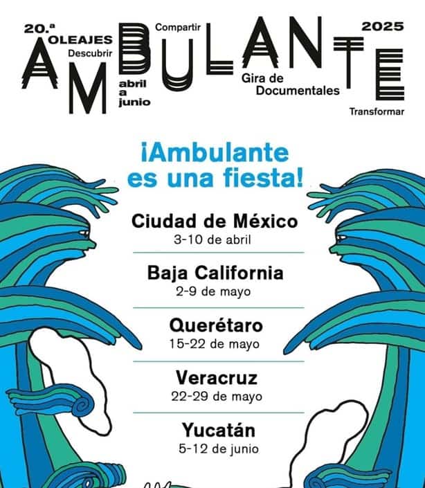 Regresa Ambulante Gira de Documentales 2025 a Xalapa; ¿cómo puedes ser voluntario?