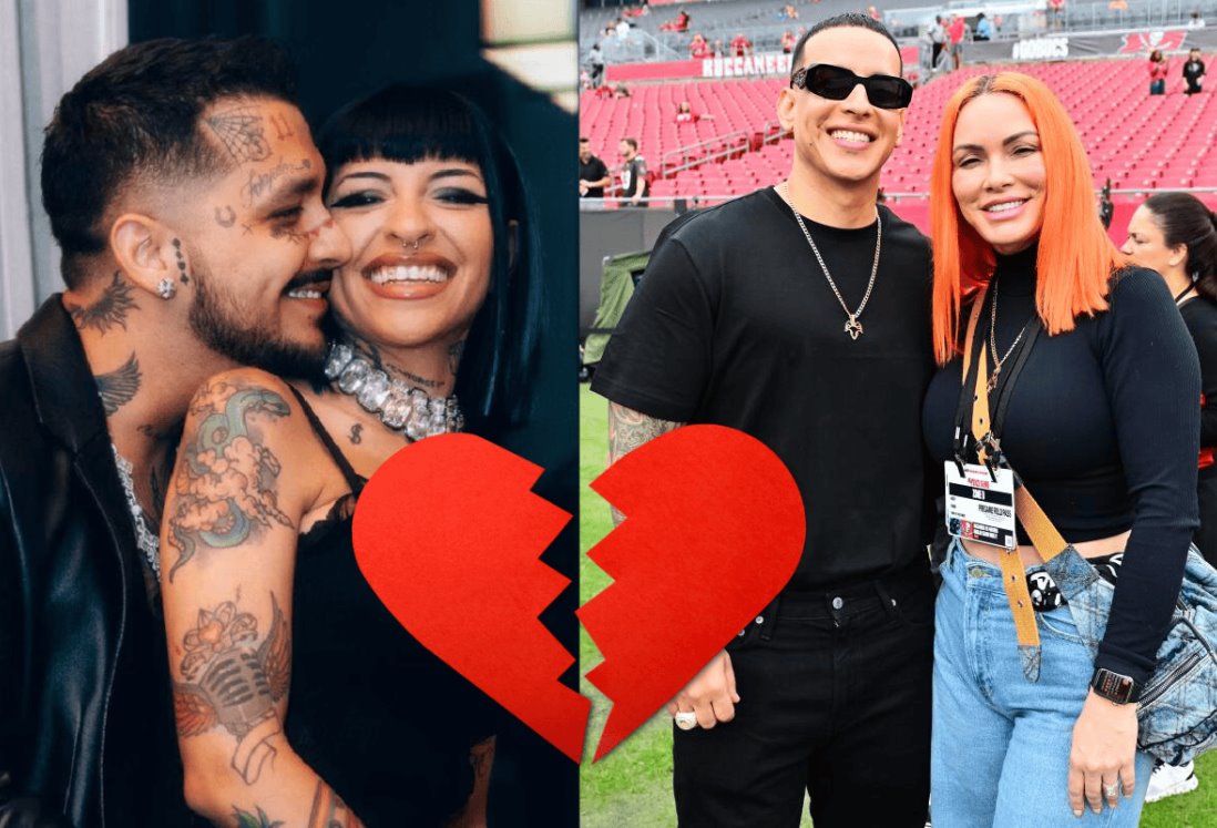 Amores que no sobrevivieron: Estas parejas de famosos dieron fin a su romance en 2024