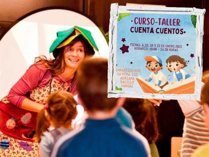 ¿Te gustaría ser cuentacuentos? Invitan a curso-taller en Xalapa