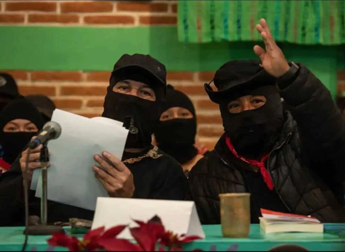 Zapatistas no se rendirán ante las amenazas del crimen; reaparece subcomandante Marcos