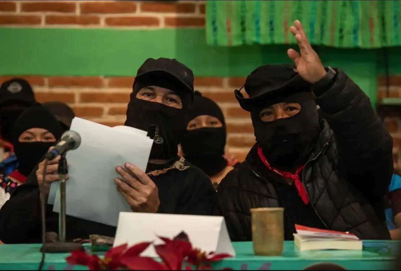 Zapatistas no se rendirán ante las amenazas del crimen; reaparece subcomandante Marcos