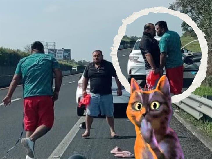 ¡Del odio al amor! Pelea en la carretera 140 deja a todos atónitos