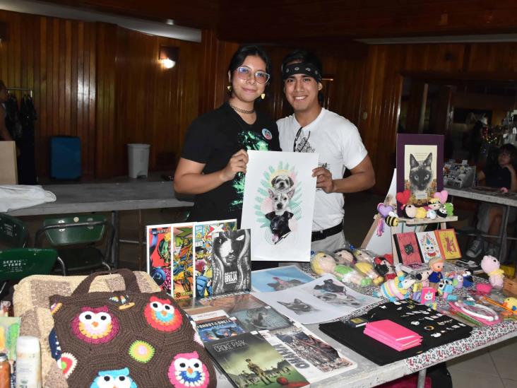 Realizan con éxito la expo navideña de artista y emprenderos veracruzanos BazArte